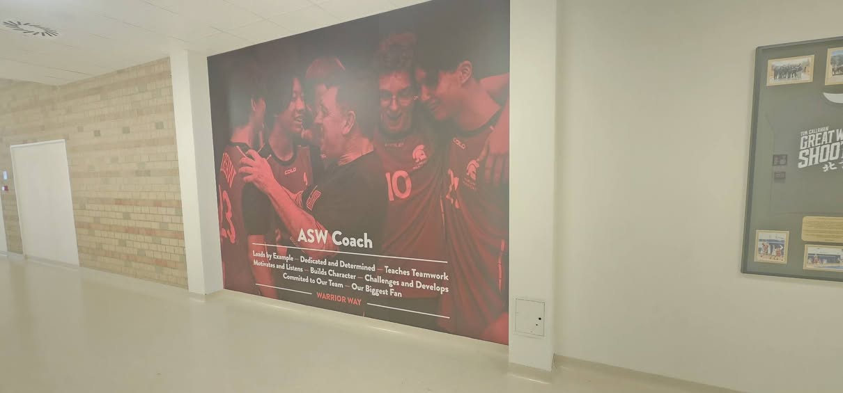 Tapeta American School - widok 3